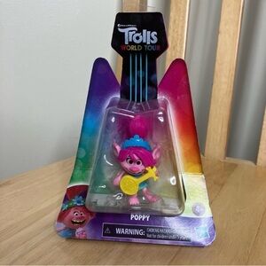NEW Trolls World Tour Poppy figurine toy